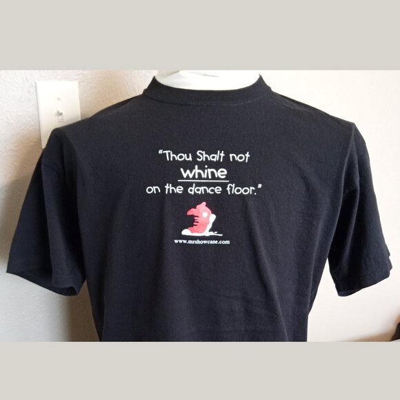 Vintage Collectible John Robinson shirt: Thou shalt not whine on the dance floor - Picture 3 of 8